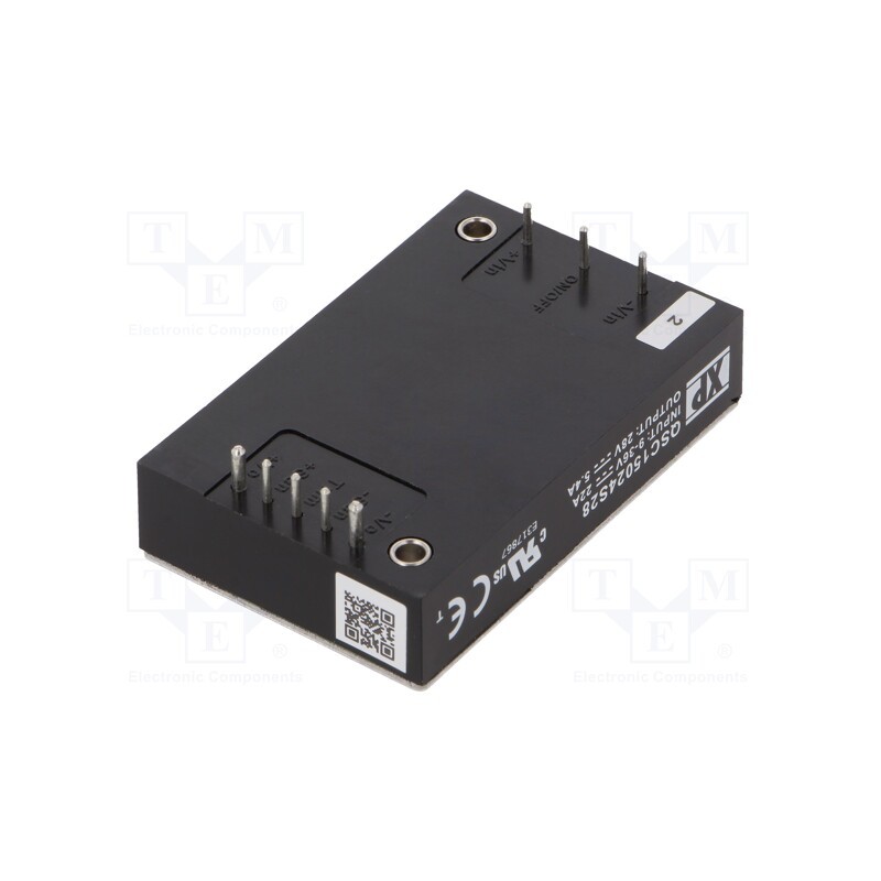 1 pcs x XP POWER - QSC15024S28 - Converter: DC/DC, 150W, Uin: 9÷36V, Uout: 28VDC, Iout: 5.4A, 285kHz