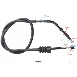 Voge 500ac clutch cable