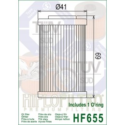 Hiflo HF655 oil filter