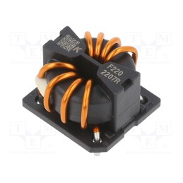 1 pcs x KEMET - SCF19XV-220-1R6A004JH - Inductor: wire with current compensation, THT, 200uH, 1.43mΩ