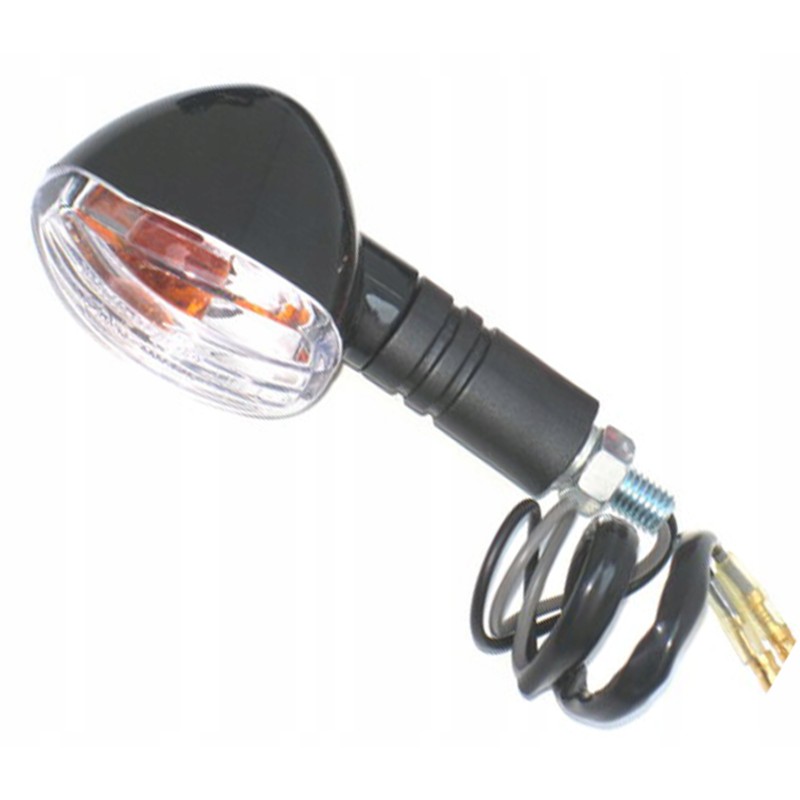 Direction indicator, white lens, quad atv enduro