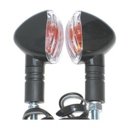 Direction indicator, white lens, quad atv enduro