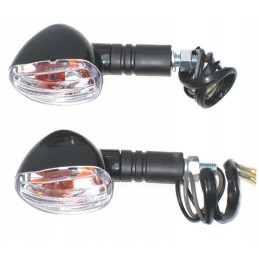 Direction indicator, white lens, quad atv enduro