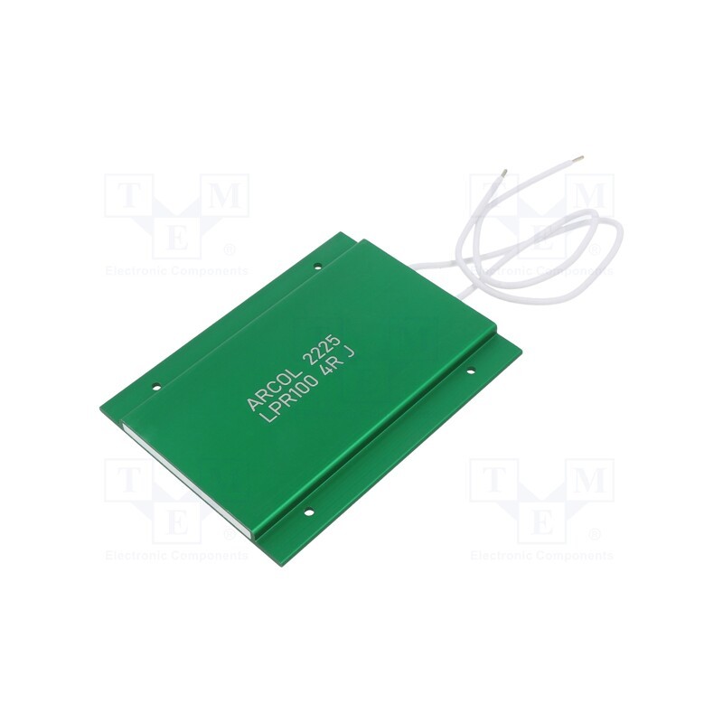 1 pcs x ARCOL - LPR100 4R J - Resistor: power, screw, 4Ω, 100W, ±5%, 100x75x5.7mm, for soldering