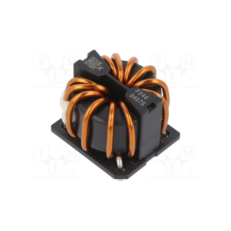 1 pcs x KEMET - SCF25XV-240-2R0A006JH - Inductor: wire with current compensation, THT, 900uH, 1.92mΩ