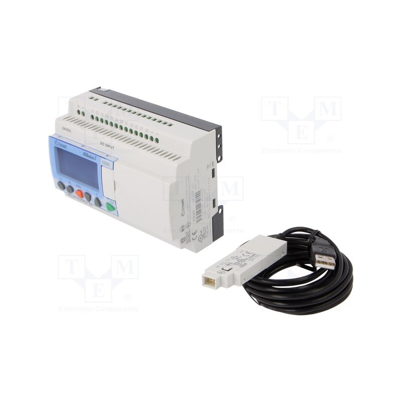 1 pcs x CROUZET - 88974082 - Starter kit, IN: 12, OUT: 8, OUT 1: relay, Millenium 3 Smart, 24VDC