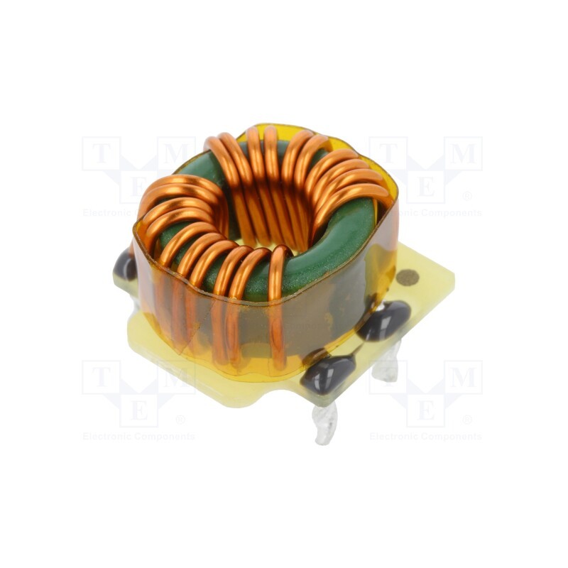 1 pcs x TRACO POWER - TCK-086 - Inductor: wire, THT, 156uH, 2.5mΩ, -40÷105°C, ±35%, 16x16.2x12.5mm
