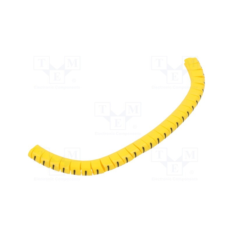 1 pcg x PARTEX - PA-10003PV40.L - Markers, Marking: L, 2.5÷5mm, PVC, yellow, -30÷60°C, leaded, PA-1