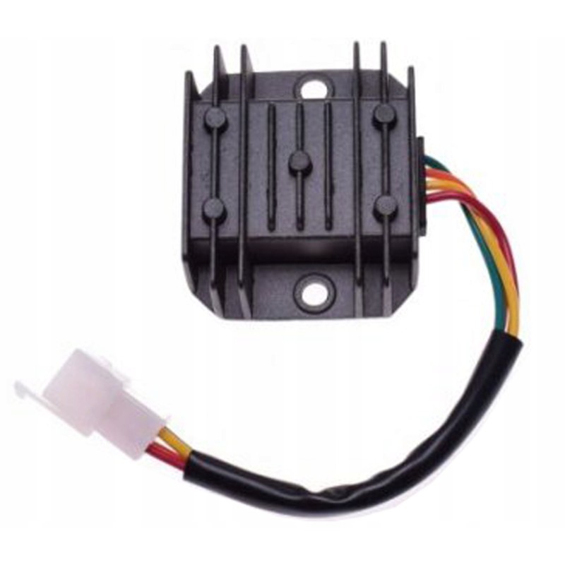 Scooter 2t 4t quad atv vx maddex 125 stator ignition voltage regulator 4p