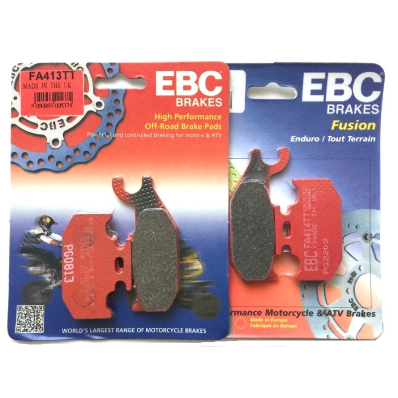 Ebcfa413tt ebc pads ham moto suzuki lt a 750 king quad 08 10