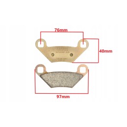 Ferodo SG brake pads front and rear Polaris