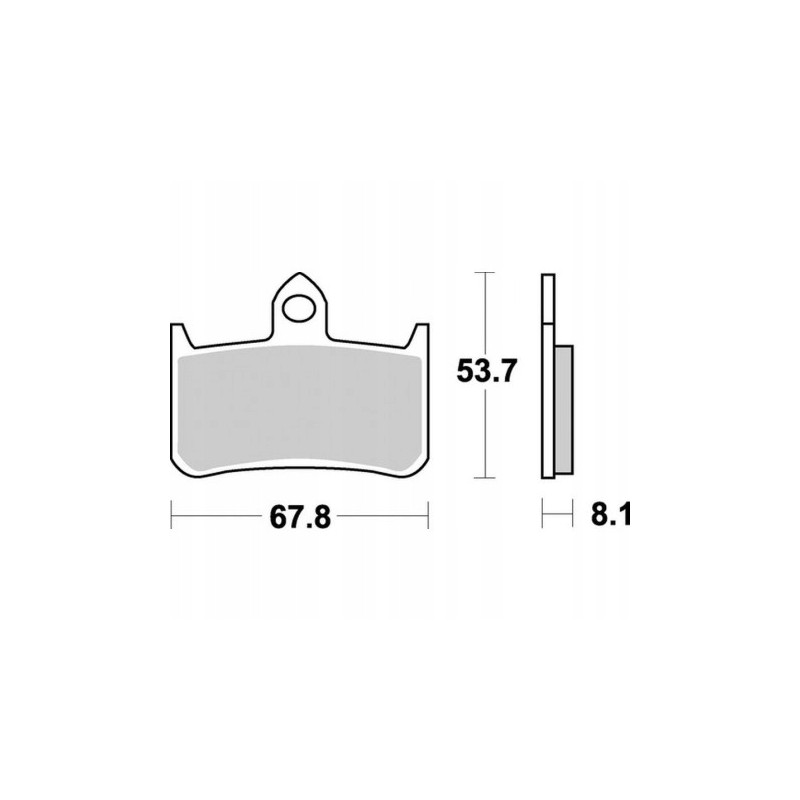 SBS brake pads for honda vfr cbr vtr cb