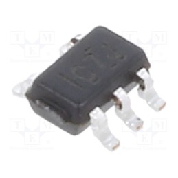 3 pcs x TEXAS INSTRUMENTS - SN74LVC1G17DCKR - IC: digital, buffer,non-inverting, Ch: 1, CMOS, SMD, SC70, -40÷125°C