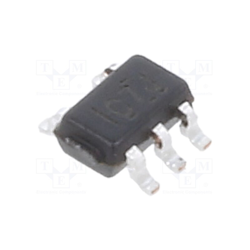 3 pcs x TEXAS INSTRUMENTS - SN74LVC1G17DCKR - IC: digital, buffer,non-inverting, Ch: 1, CMOS, SMD, SC70, -40÷125°C