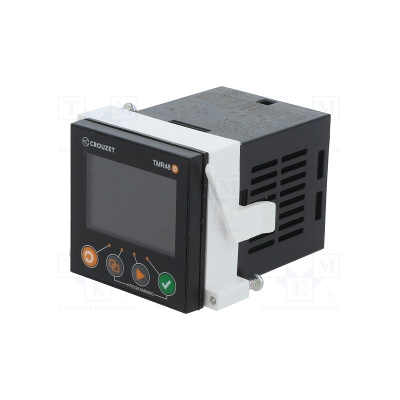 1 pcs x CROUZET - MDA2R10MV2 - Timer, Range: 0,05s÷9999h, DPDT, 24÷240VAC, 24÷240VDC, 45x45mm