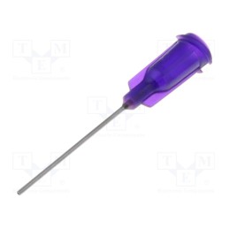 10 pcs x FISNAR - 8001099 - Needle: steel, 1', Size: 21, straight, 0.51mm, Body: purple