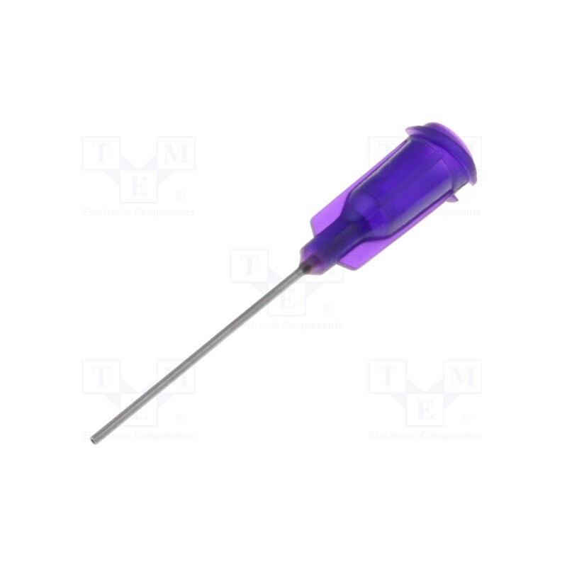 10 pcs x FISNAR - 8001099 - Needle: steel, 1', Size: 21, straight, 0.51mm, Body: purple