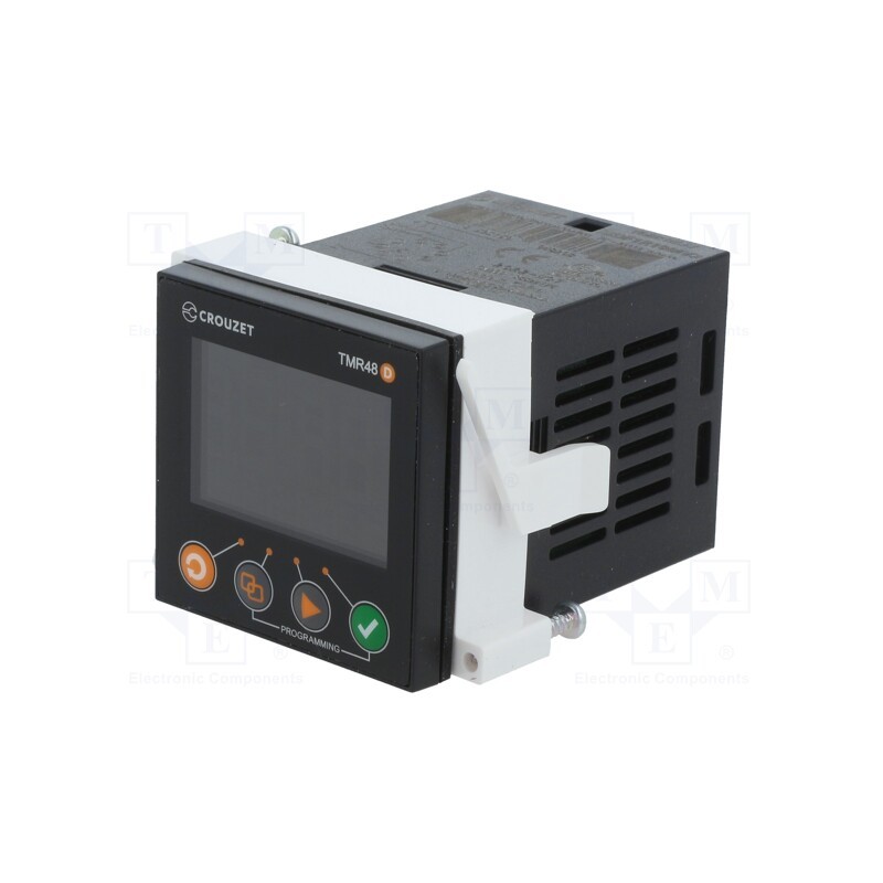 1 pcs x CROUZET - MDF1R10MV2 - Timer, Range: 0,05s÷9999h, SPDT, 24÷240VAC, 24÷240VDC, 45x45mm