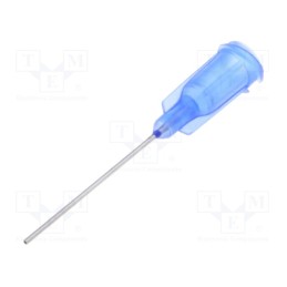 10 pcs x FISNAR - 8001100 - Needle: steel, 1', Size: 22, straight, 0.41mm, Mounting: Luer Lock