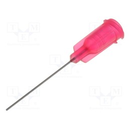 10 pcs x FISNAR - 8001102 - Needle: steel, 1', Size: 25, straight, 0.25mm, Mounting: Luer Lock
