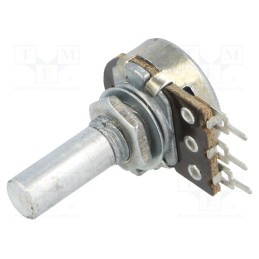 1 pcs x TELPOD - PRP167 1M A 20P1 - Potentiometer: shaft, single turn, 1MΩ, 100mW, ±30%, on panel,PCB
