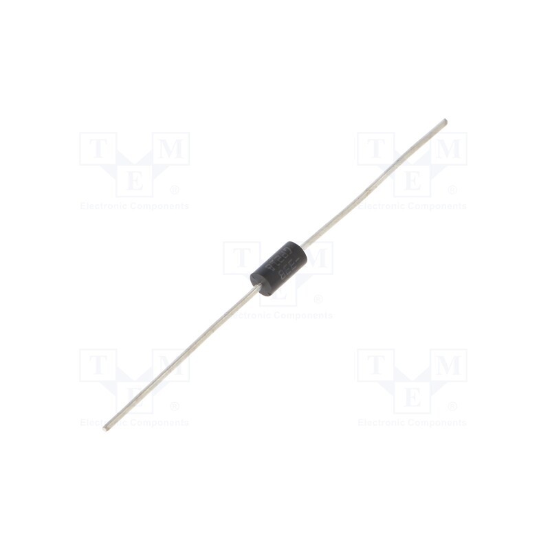 1 pcs x STMicroelectronics - BZW06-33B - Diode: TVS, 37.1V, 11.1A, bidirectional, ±5%, DO15, 600W,