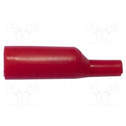 1 pcs x MUELLER ELECTRIC - BU-62S-2 - Insulator, 3kV, red, silicone, 48mm