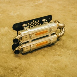 Rjwc Polaris RZR XP Turbo dual exhaust