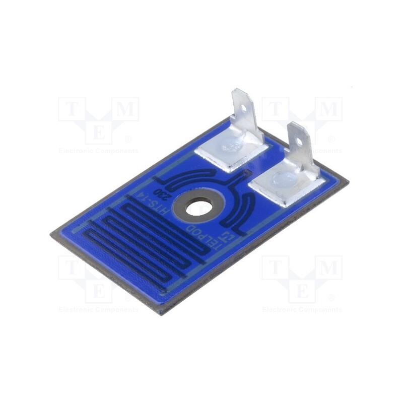 1 pcs x TELPOD - HTS-14-230-100-3/4.8 - Resistor: thick film, heating, screw, 100W, Temp: -40÷200°C, H: 1mm