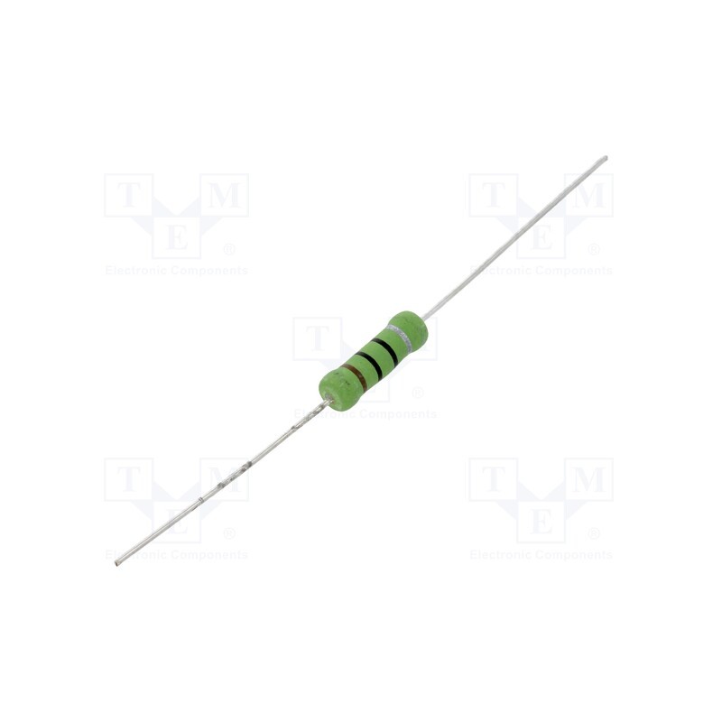 1 pcs x OHMITE - OX470KE - Resistor: wire-wound, ceramic, THT, 47Ω, 1W, ±10%, Ø5.5x16.5mm