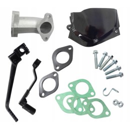 Moretti 156fmj 4t 140cc engine black cross enduro pit bike mrf rmt