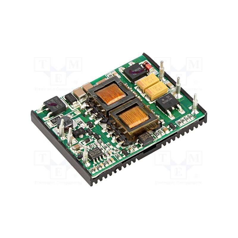 1 pcs x MEAN WELL - NSD15-48S3 - Converter: DC/DC, 12.375W, Uin: 18÷72V, Uout: 3.3VDC, Iout: 3.75A