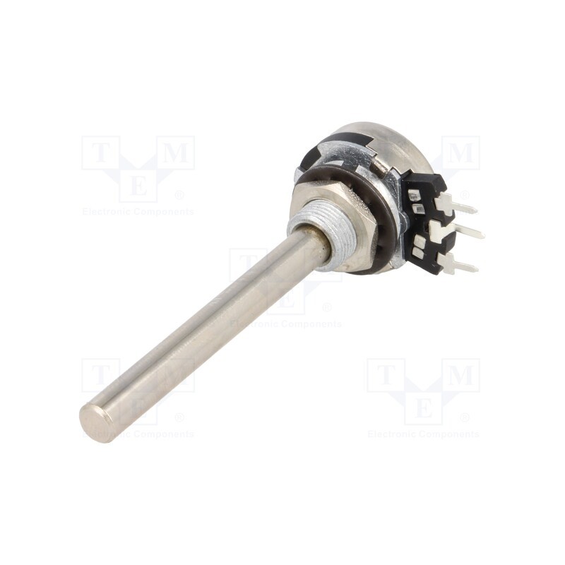 1 pcs x PIHER - T-21AHM0607252A2020 - Potentiometer: shaft, single turn, 2.5kΩ, 200mW, THT, 6mm, metal