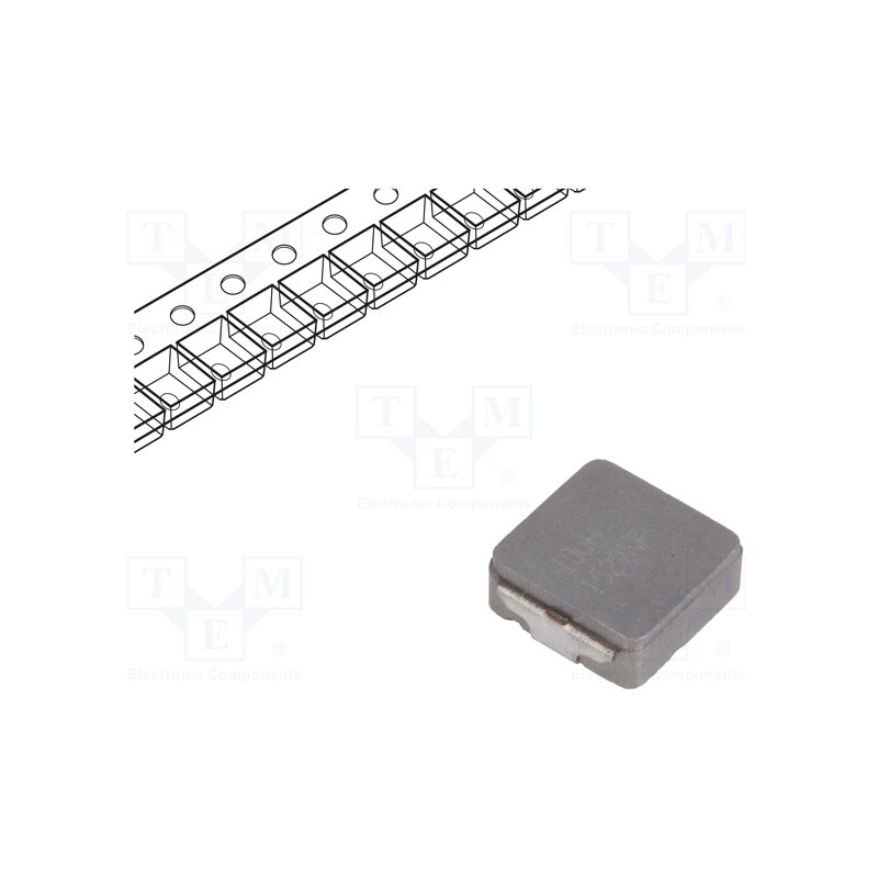 1 pcs x VISHAY - IHLP4040DZER150M11 - Inductor: wire, SMD, 15uH, 6.25A, 40.9mΩ, ±20%, 10.3x10.3x4mm, IHLP