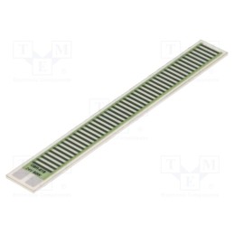1 pcs x TELPOD - GBR-619-230-20-2 - Resistor: thick film, heating, glued, 2645Ω, 20W, 76.2x9.53x1mm