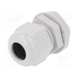 1 pcs x RITTAL - 2411.621 - Cable gland, M20, 1.5, IP68, polyamide, light grey