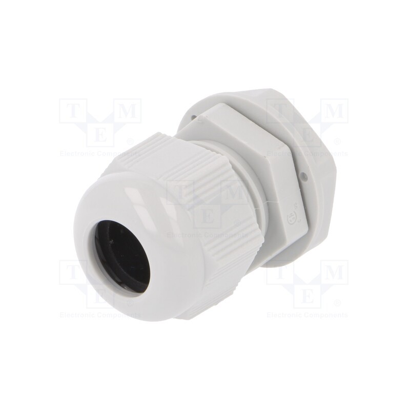 1 pcs x RITTAL - 2411.621 - Cable gland, M20, 1.5, IP68, polyamide, light grey