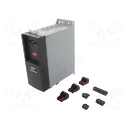 1 pcs x DANFOSS - FC-280P2K2T4E20H1BXCXXXSXXXXAX - Vector inverter, 2.2kW, 3x400VAC, 3x380÷480VAC, IN: 11, 0÷500Hz
