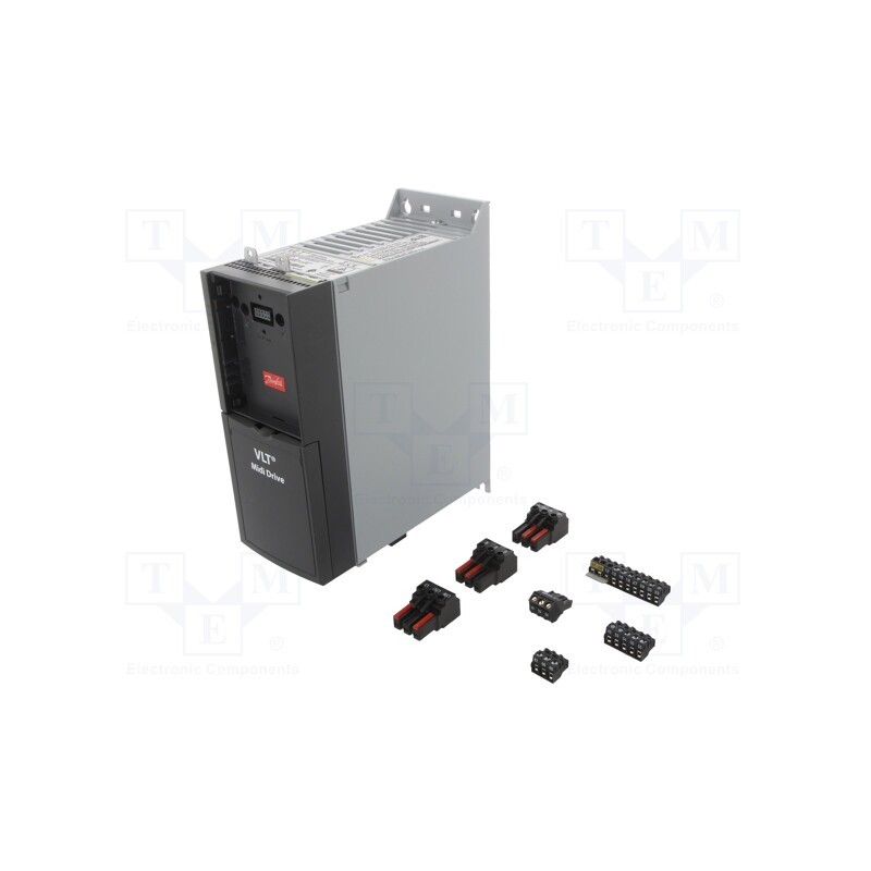 1 pcs x DANFOSS - FC-280P2K2T4E20H1BXCXXXSXXXXAX - Vector inverter, 2.2kW, 3x400VAC, 3x380÷480VAC, IN: 11, 0÷500Hz
