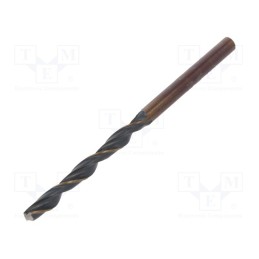 10 pcs x ALPEN-MAYKESTAG - 62600370100 - Drill bit, for metal, Ø: 3.7mm, L: 70mm, Working part len: 39mm