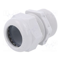 1 pcs x OBO BETTERMANN - V-TEC VM L40 LGR - Cable gland, with long thread, M40, 1.5, IP68, polyamide