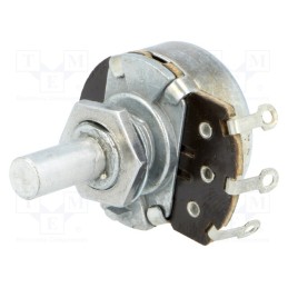 1 pcs x TELPOD - PR-246 100K A 20P1 - Potentiometer: shaft, single turn, 100kΩ, 500mW, ±20%, soldered