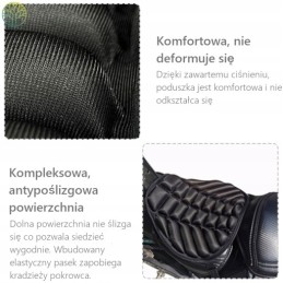 Motorcycle cover, gel cushion, mega comfort