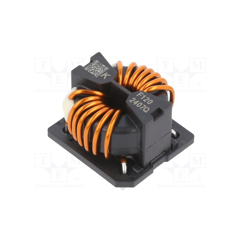 1 pcs x KEMET - SCF19XV-120-1R2A007JH - Inductor: wire with current compensation, THT, 600uH, 4.19mΩ