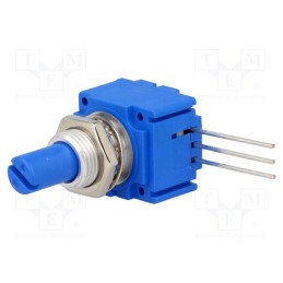 1 pcs x BOURNS - 91A1A-B24-B13L - Potentiometer: shaft, single turn, 5kΩ, ±20%, 1W, linear, 6.35mm