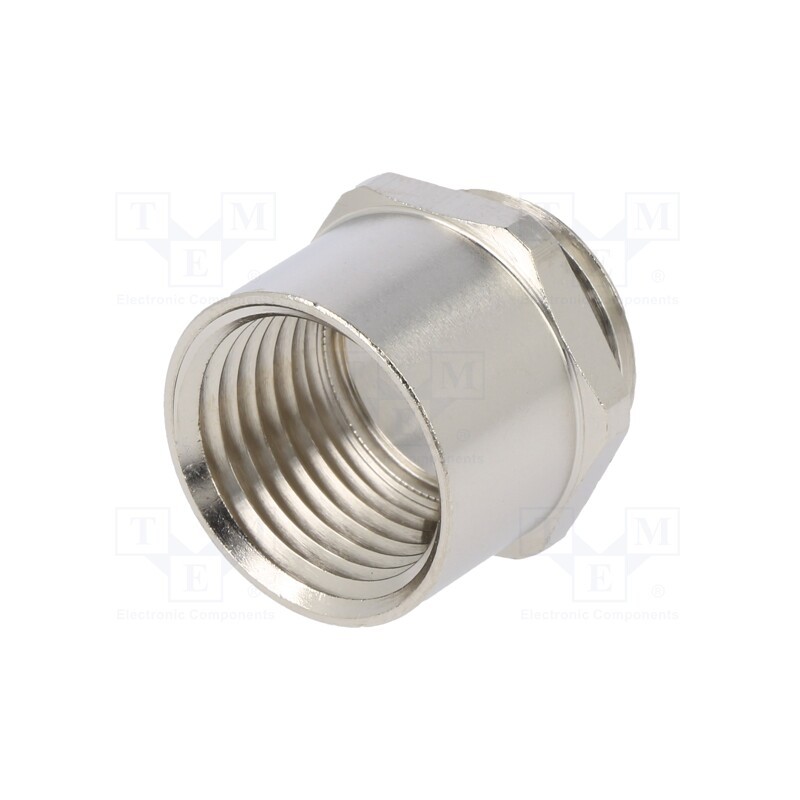 1 pcs x HUMMEL - 1.171.3210.50 - Thread adapter, Int.thread: NPT1', Ext.thread: M32, brass