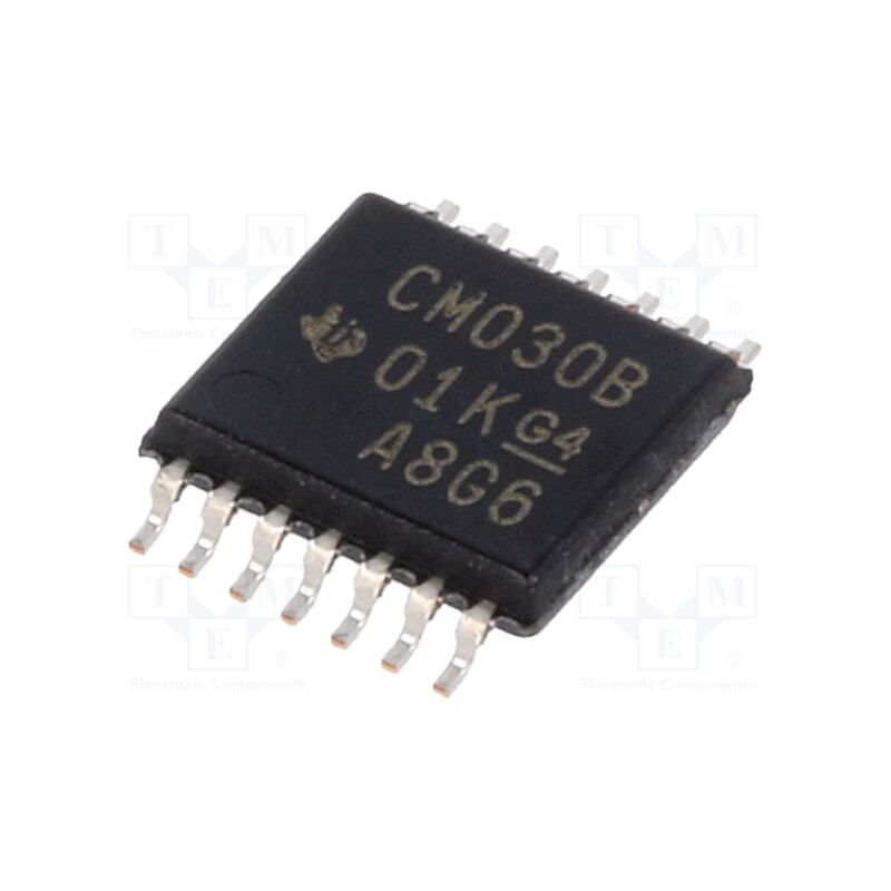 3 pcs x TEXAS INSTRUMENTS - CD4030BPW - IC: digital, XOR, Ch: 4, IN: 2, CMOS, SMD, TSSOP14, 3÷18VDC, -55÷125°C