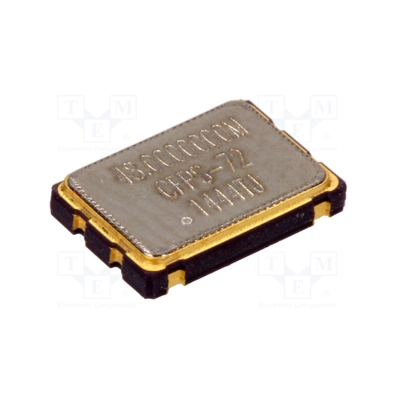 1 pcs x IQD FREQUENCY PRODUCTS - LFSPXO019884BULK - Generator: quartz, 48MHz, SMD, 5V, ±50ppm, 0÷70°C, 7.2x5.2x1.8mm