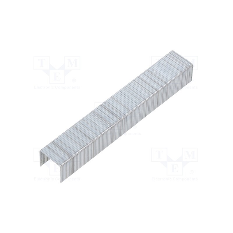 5 pcg x MEGA - 55210 - Staples, Width: 11.3mm, L: 10mm, steel, 1000pcs, TYP 53, MGA-55024