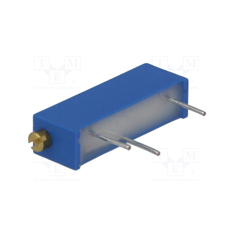 1 pcs x BOURNS - 3006P-1-105LF - Potentiometer: mounting, multiturn, 1MΩ, 750mW, No.of el.turns: 15